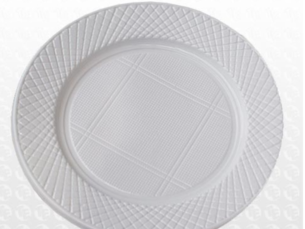 Plato 22 cm blanco