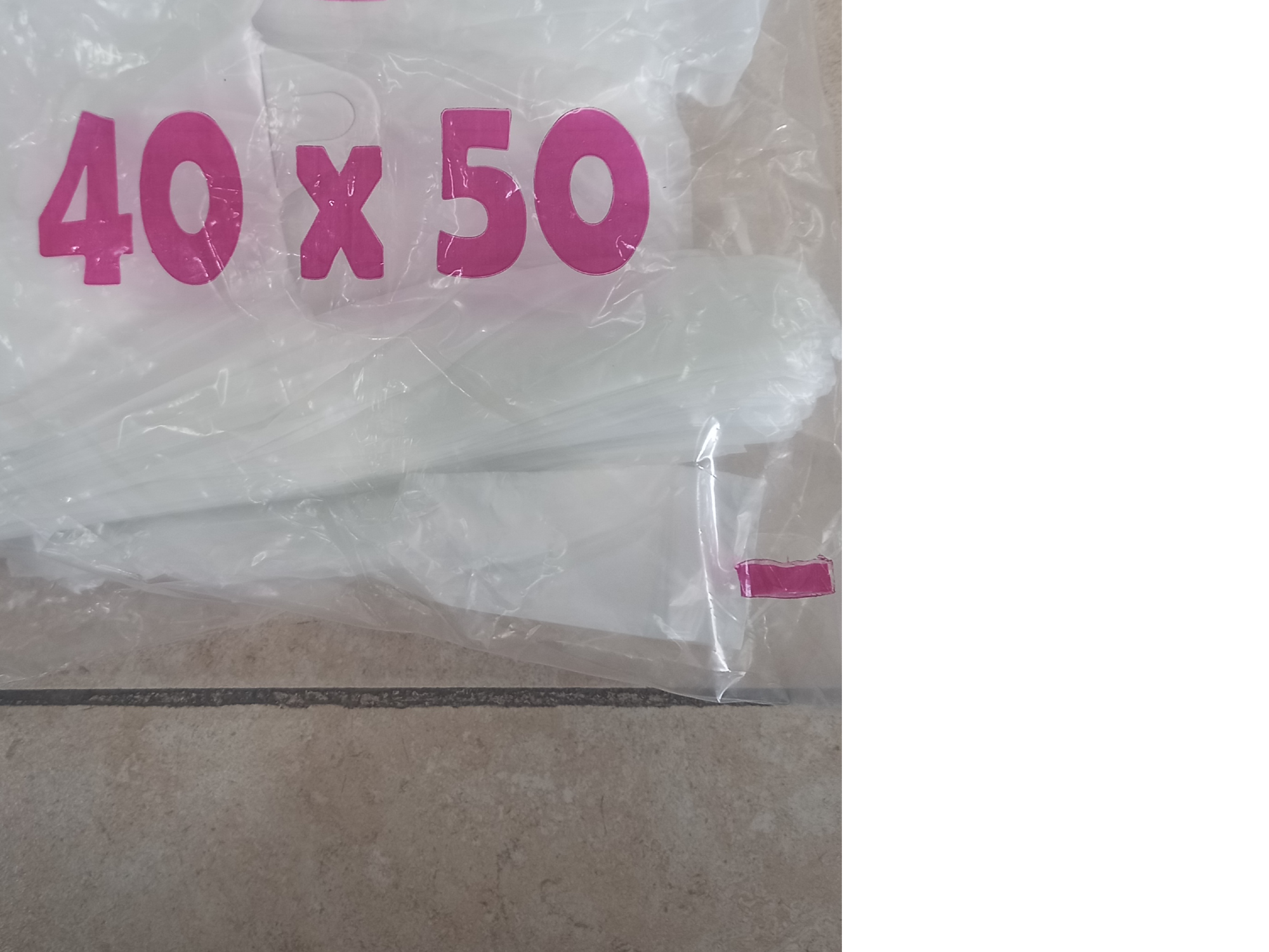 Camiseta 40x50 blanca  (MP)