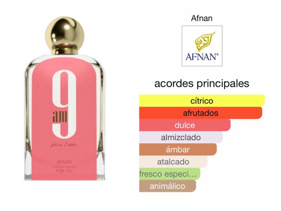 AFNAN 9AM POUR FEMME MUJER 100ML