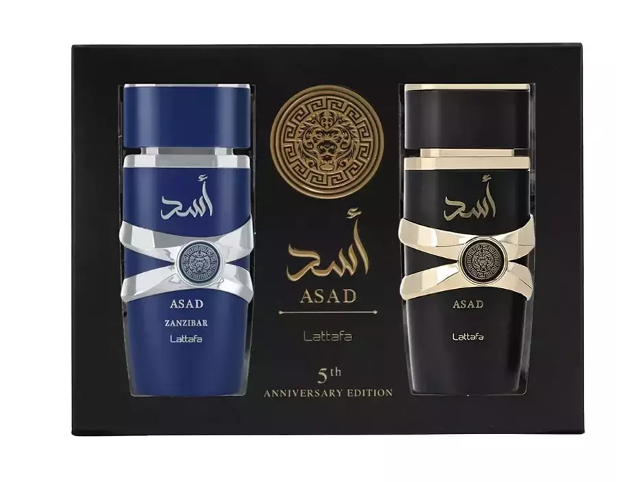 ASAD + ASAD ZANZIBAR 100ml c/u