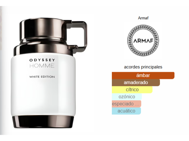 ARMAF ODYSSEY WHITE HOMBRE 100ML