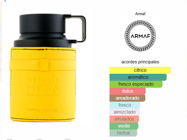 ARMAF ODYSSEY MEGA HOMBRE 100ML