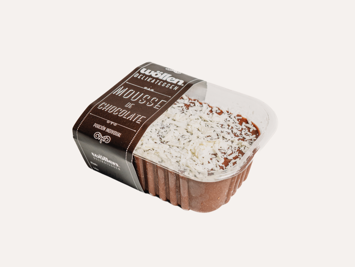 Postre Mousse de Chocolate (Individual)