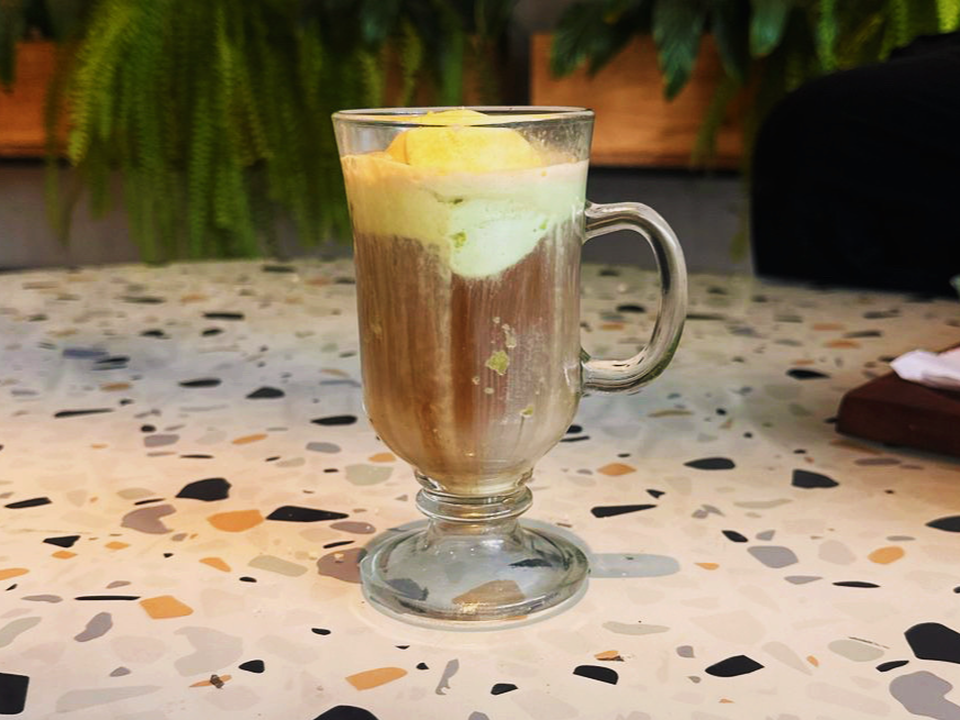 Affogato de Pistacho