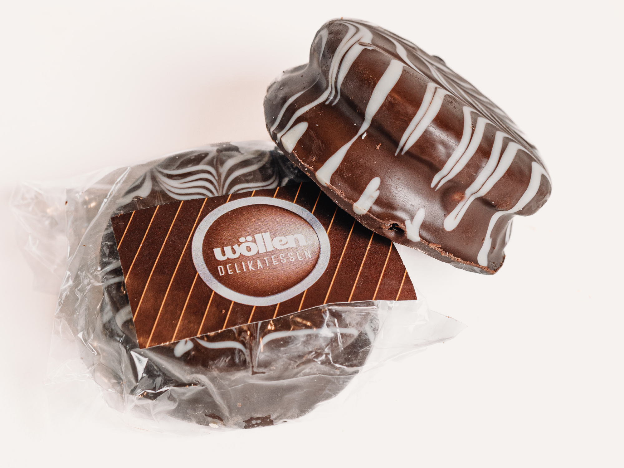 Alfajor de chocolate Wollen