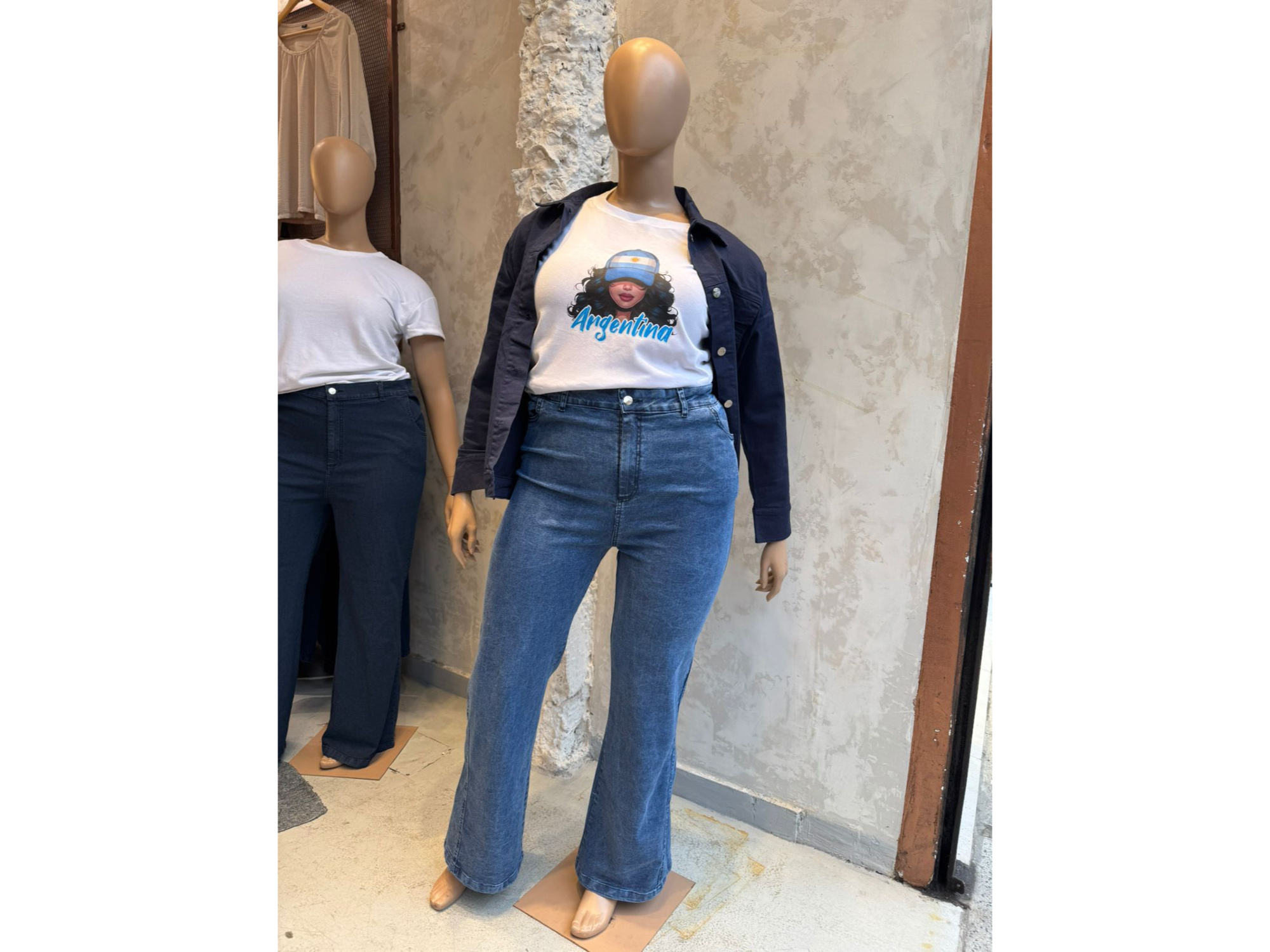 Jeans wide leg elastizado ART. LARA