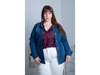 Campera de jeans clásica elastizada azul ART. 407