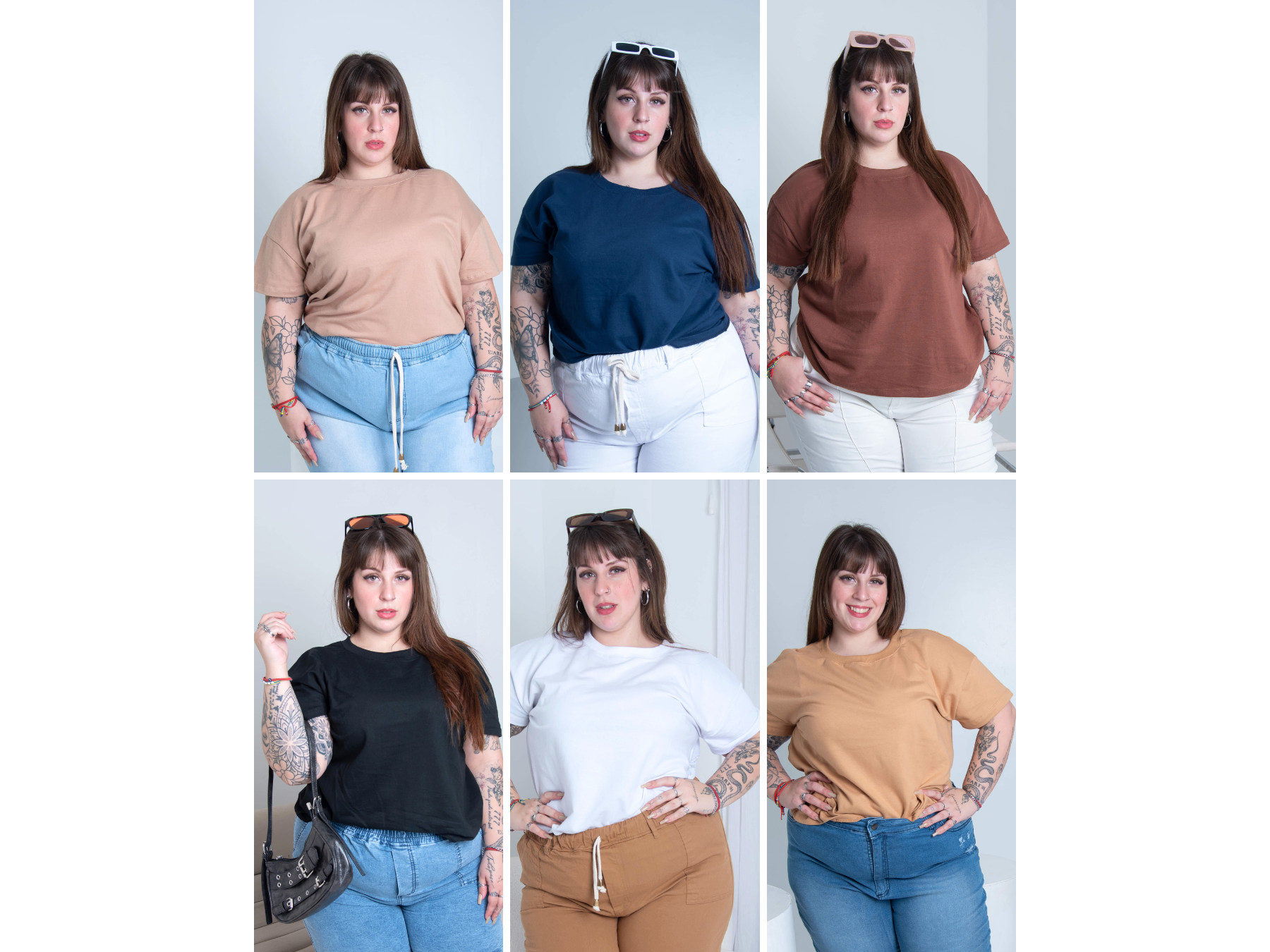 Remera básica en tela rústica ART. 603