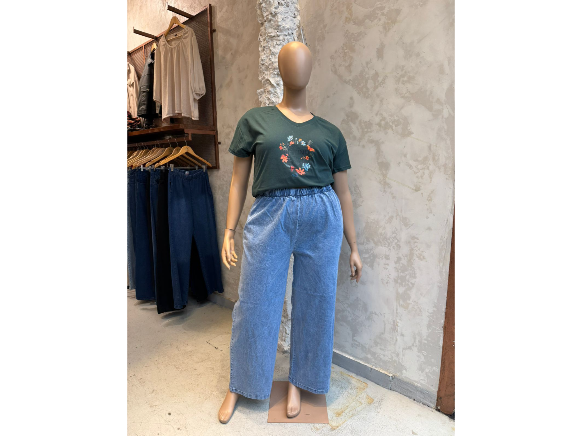 Pantalón de jeans nevado ART. CINDY