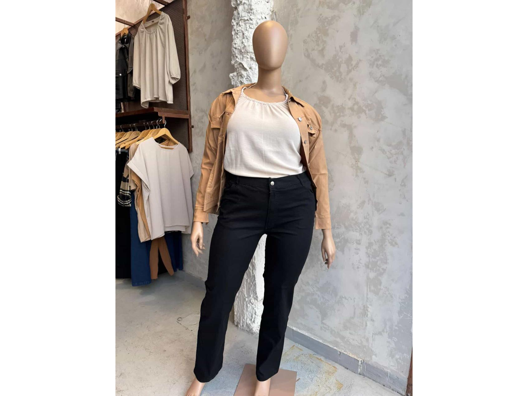 Jeans super elastizado negro intenso ART. 107 N