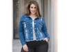 Campera de jeans con roturas ART. 408 R