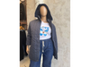 Campera microfibra con capucha azul ART. 432