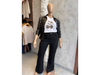 Jeans elastizado oxford negro intenso ART. CECY N