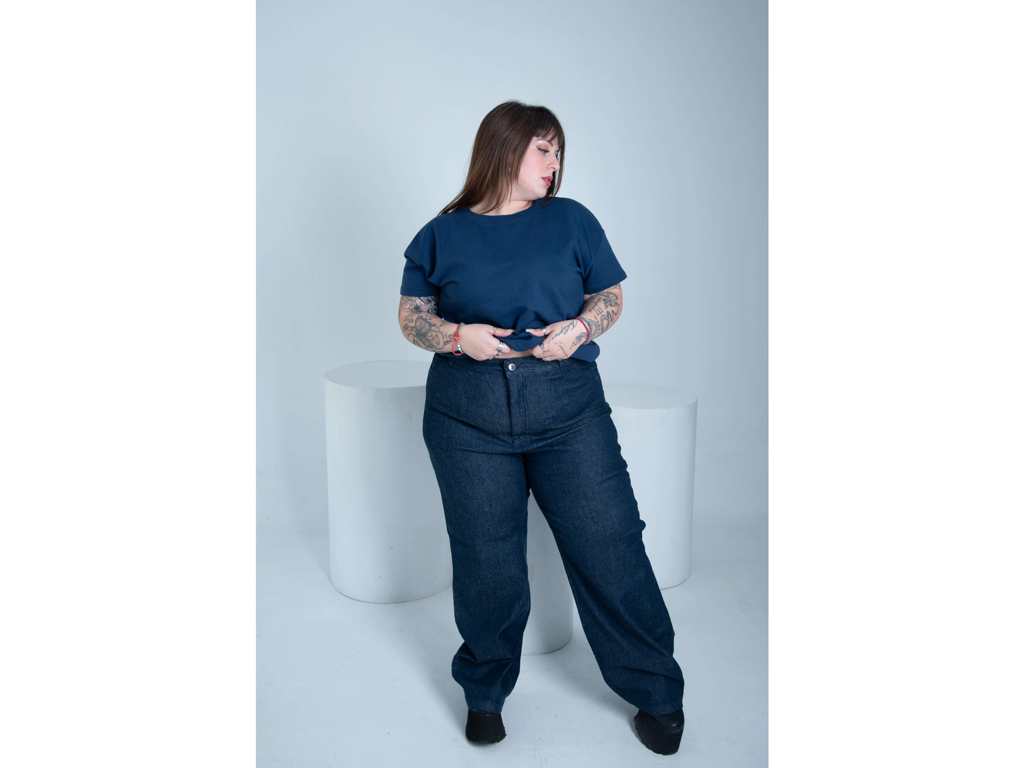 Jeans wide leg clásico ART. 117