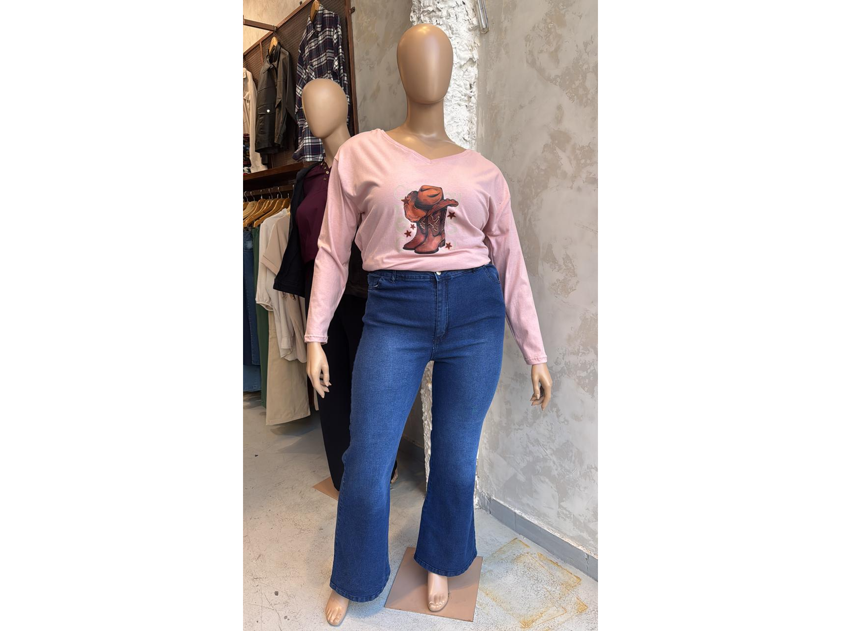 Jeans súper elastizado oxford ART. CECY