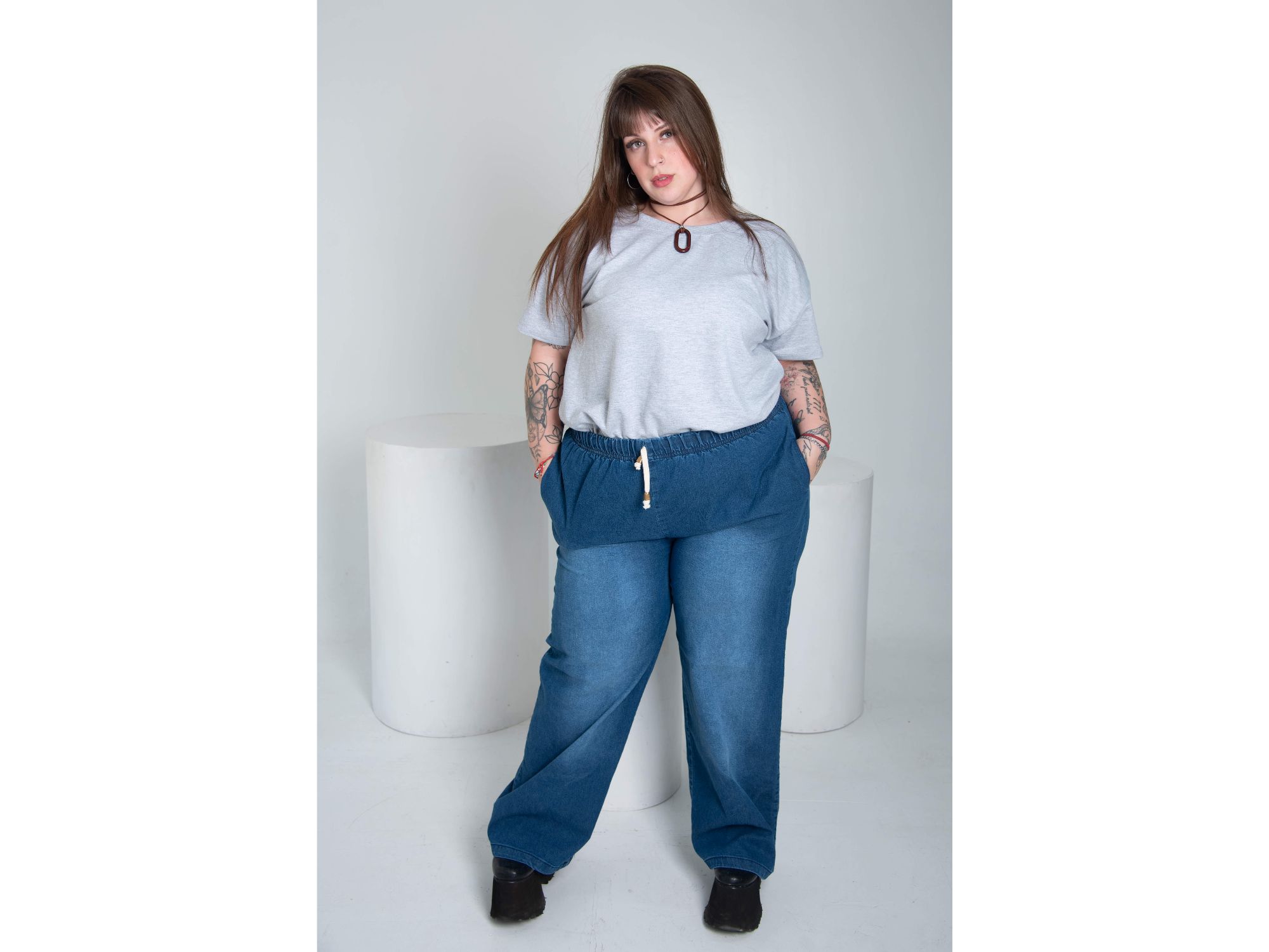 Jeans color azul localizado ART. 851