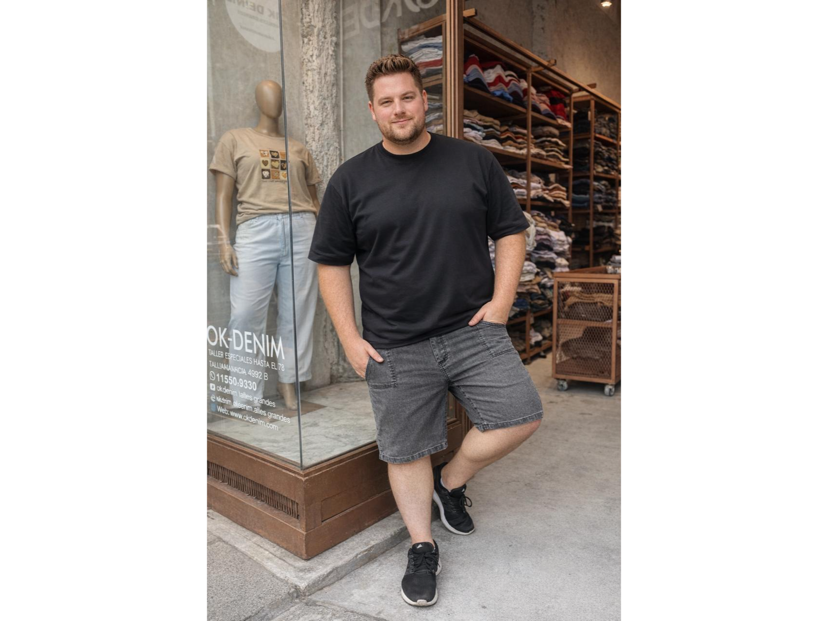 Bermuda de jeans nevado ART. 551