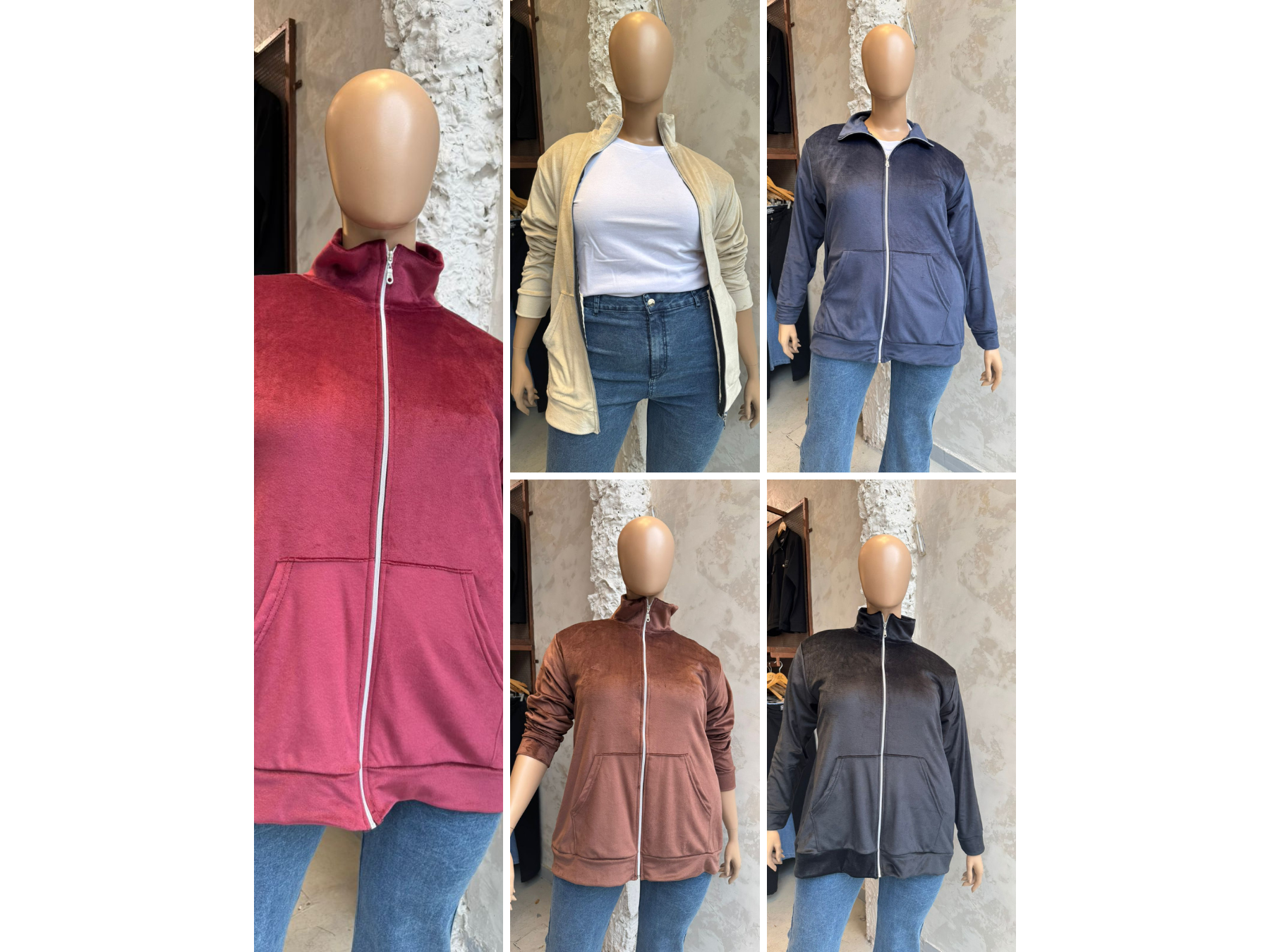 Campera de plush ART. 807