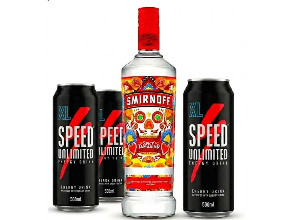 SMIRNOFF SPICY + 3 SPEED XL