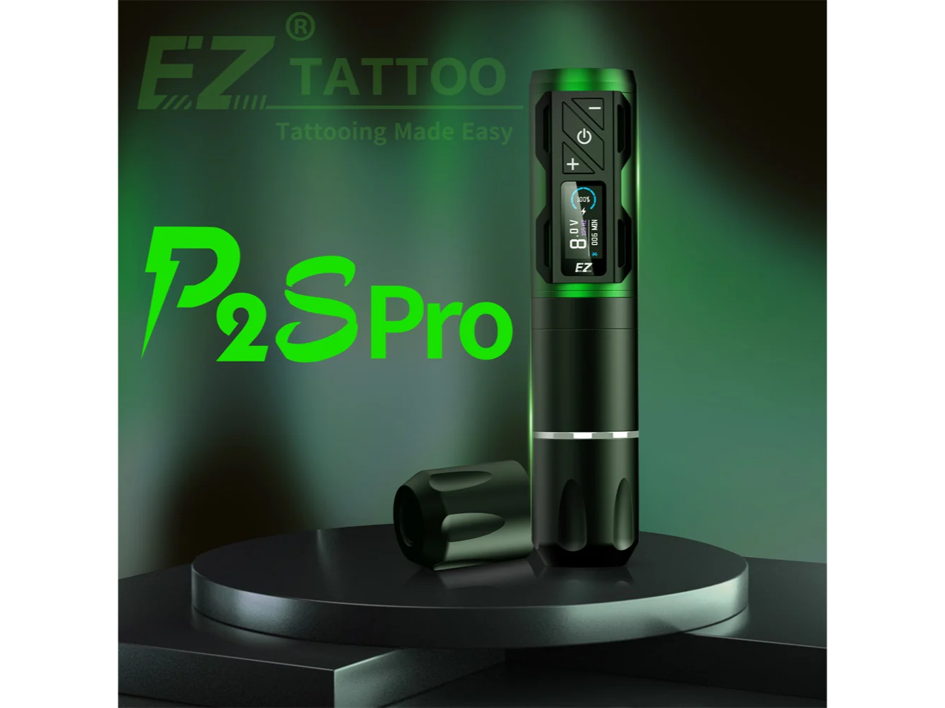 EZ P2S Pro Brushless Motor Directly Drive Wireless Tattoo Machine