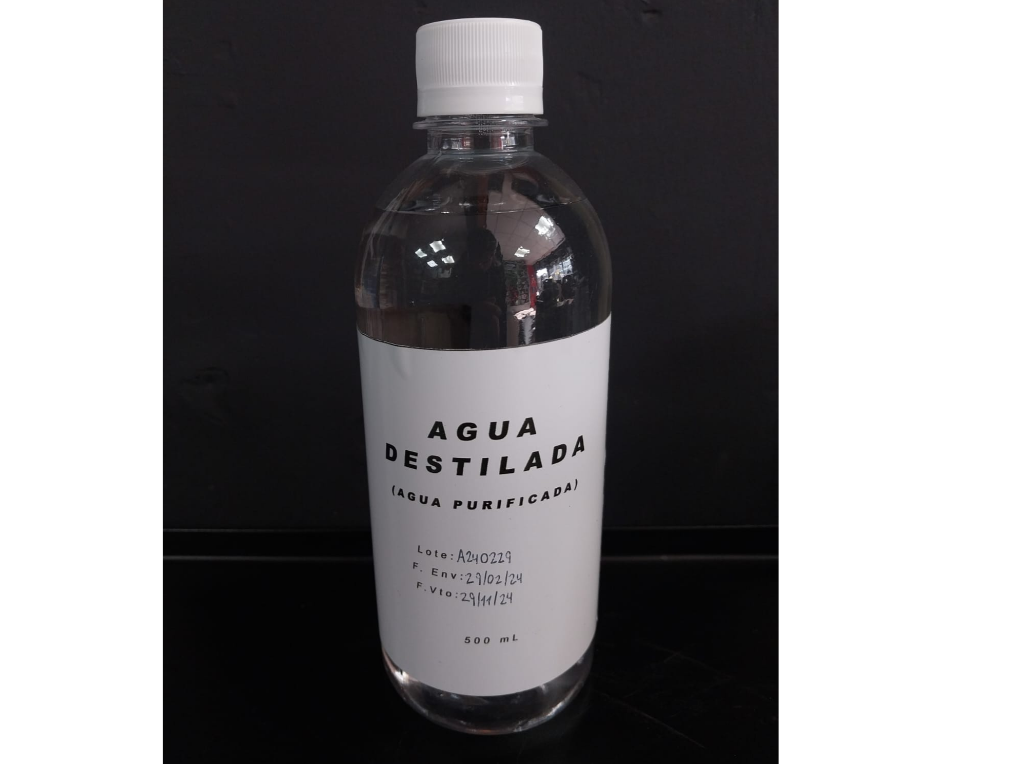 Agua destilada 500ml