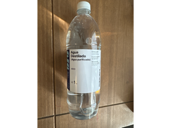 Agua destilada 1 Litro