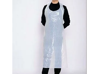 Delantal Blanco Desechable Plastico