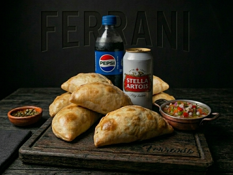 Para DOS (6 Empandas + 2 Bebidas )