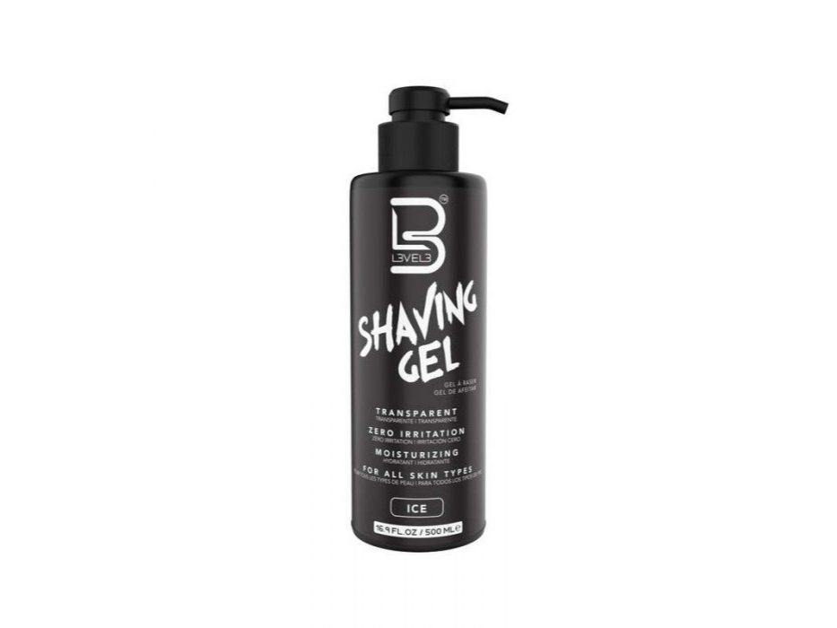 LEVEL 3 SHAVING GEL ICE 500ml