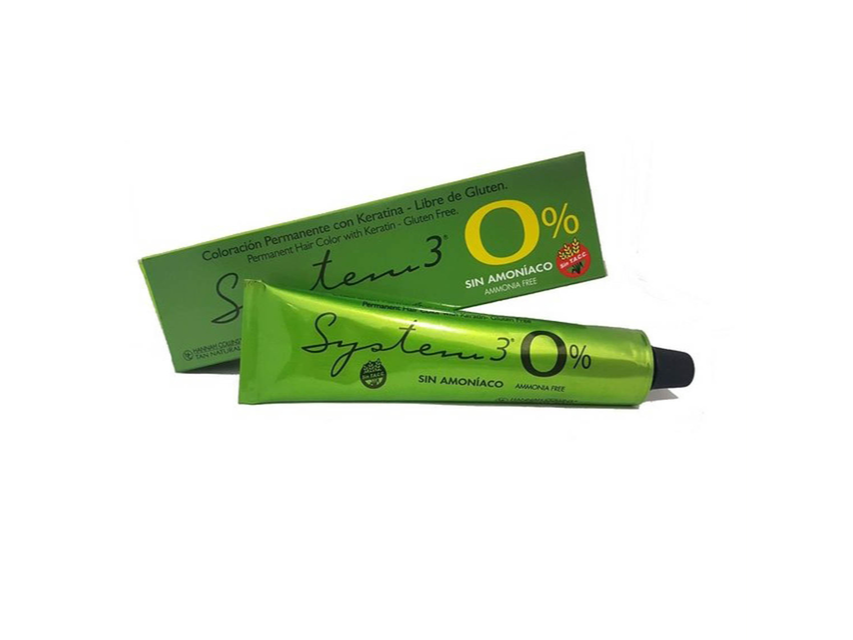 SYSTEM 3 tintura SIN AMONIACO 60gr. ACLARAR COLOR DESEADO AL FINAL DEL PEDIDO!
