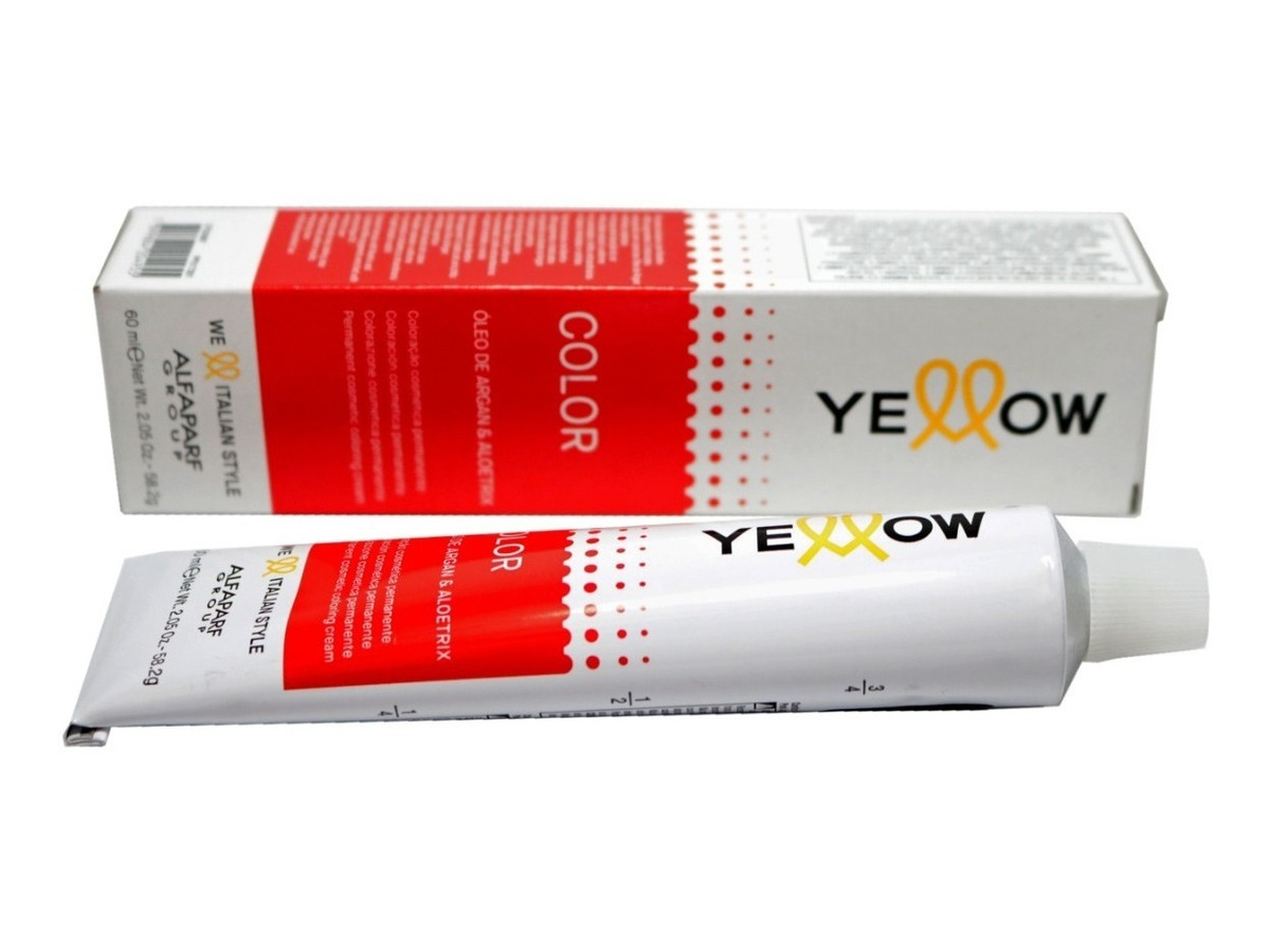 YELLOW ALFAPARF tintura 60gr. ACLARAR COLOR DESEADO AL FINAL DEL PEDIDO!