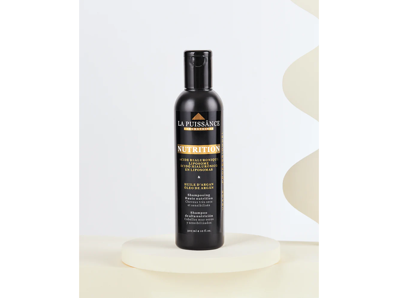 LA PUISSANCE shampoo con ARGAN Y ACIDO HIALURONICO 300ml
