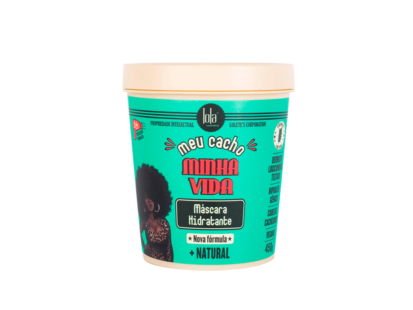 LOLA MEU CACHO minha vida máscara hidratante 450gr
