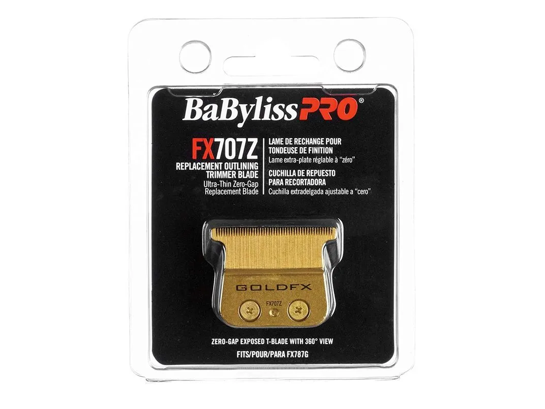 BABYLISS pro Cuchilla en "T" para TrimmerFX707Z /FX787 gold