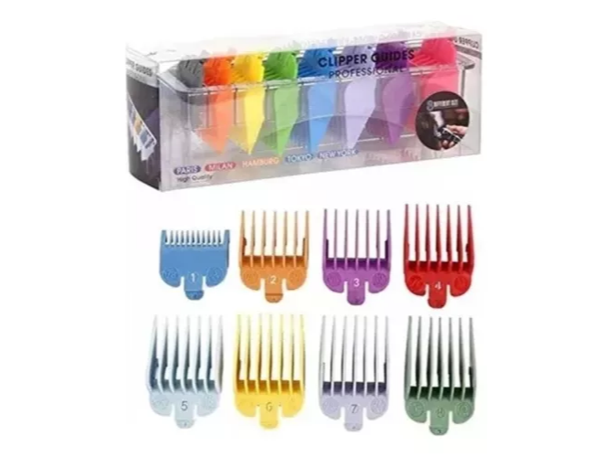 NUEVO!!! ALZAS GUIA SET X8 simil wahl