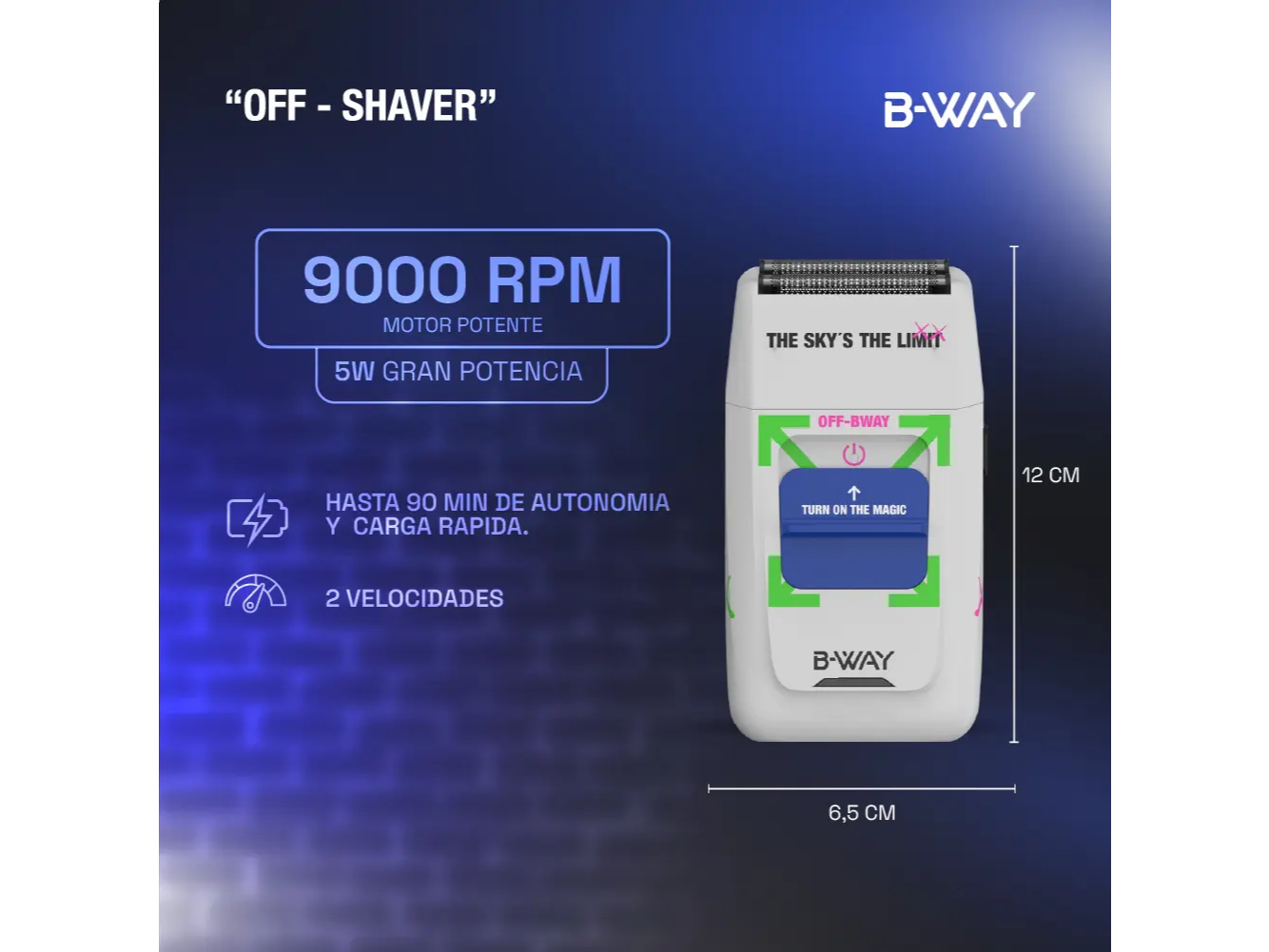 NUEVO INGRESO!!! OFF SHAVER -WHITE