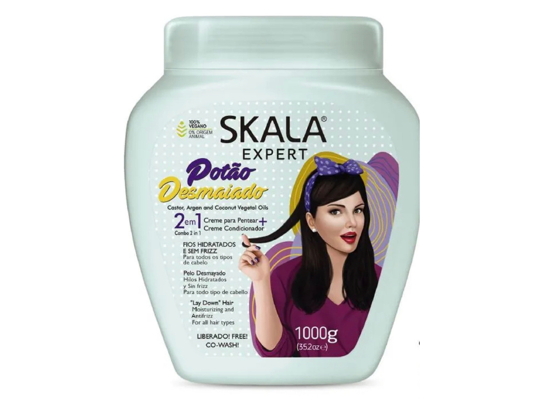 NUEVO!!! SKALA Potao Desmaiado Máscara Vegana Anti Frizz 1000gr