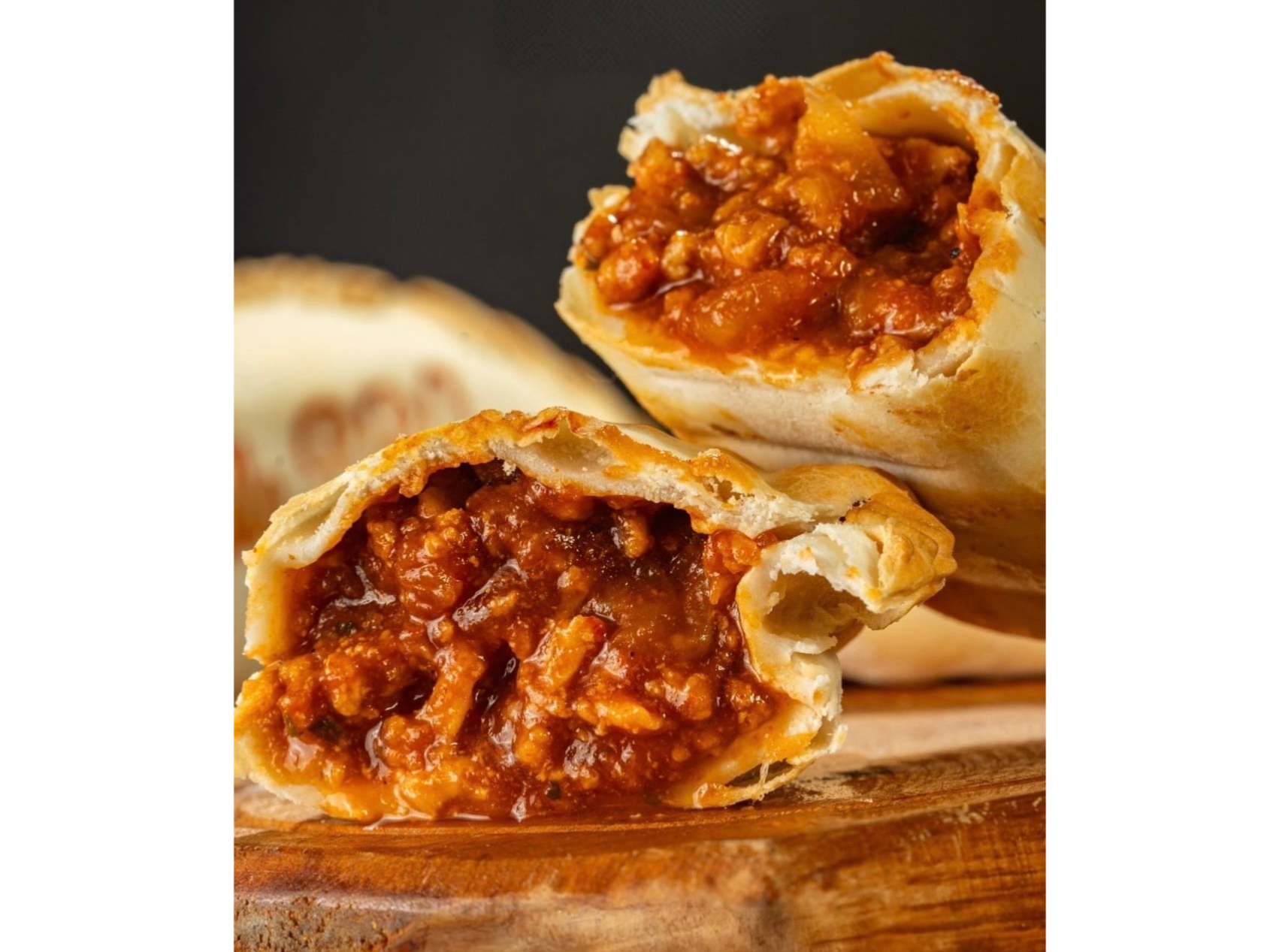 Empanada de pollo barbacue