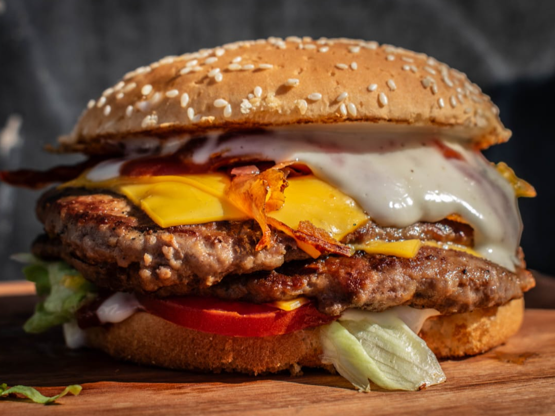 Hamburguesa Súper Cheddar