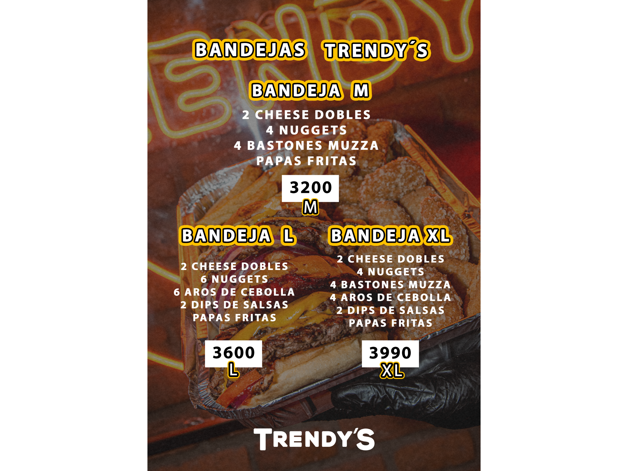 Bandeja L de Trendy's Nueva Córdoba