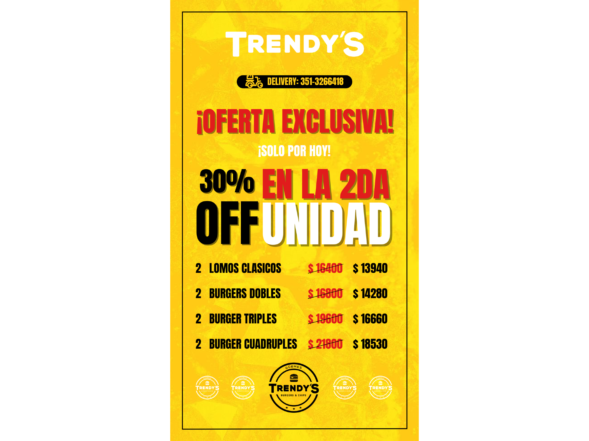 PROMO DOBLES 30%OFF