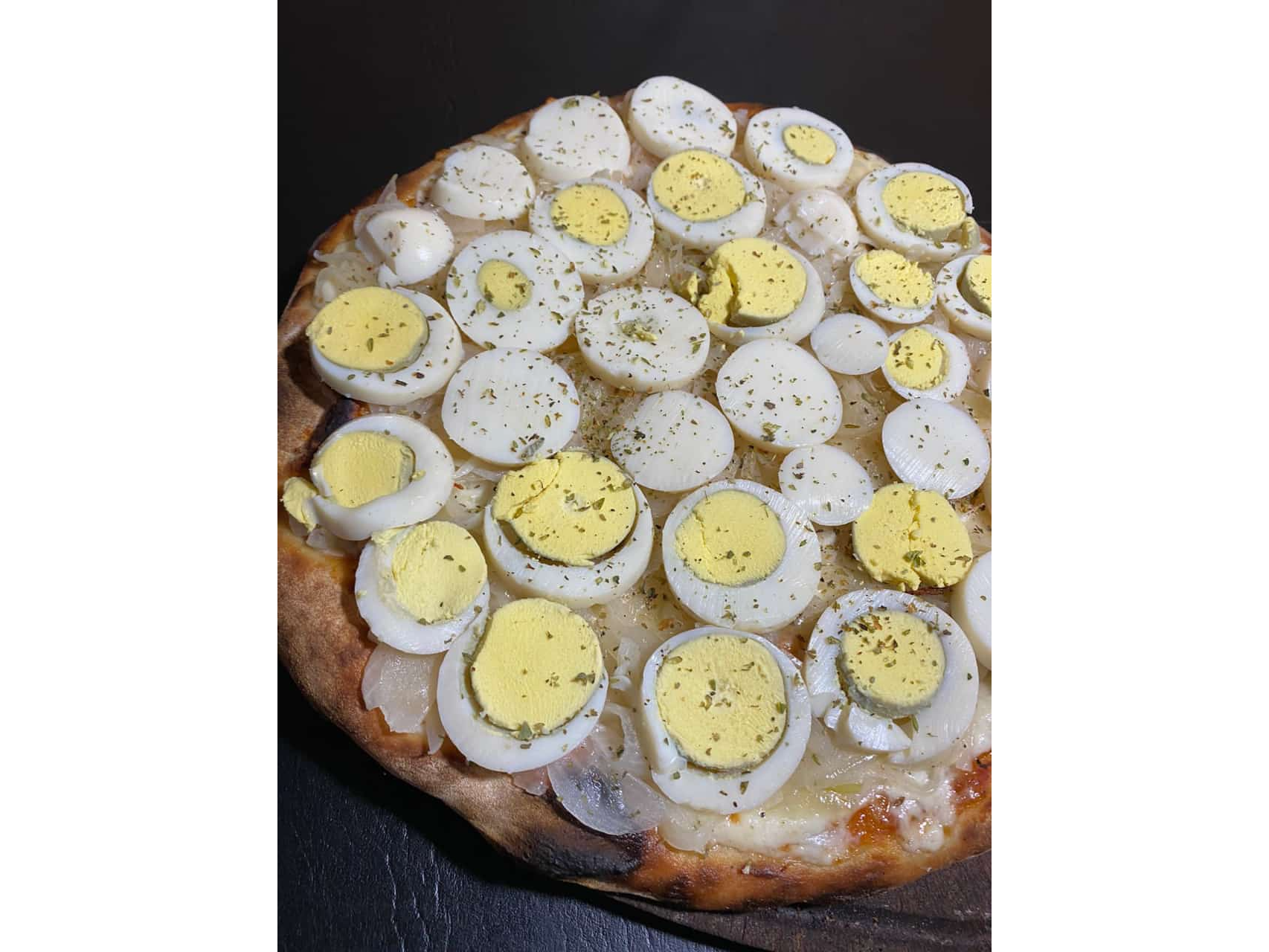 Huevo de napole pizza