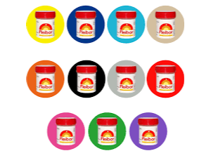 FLEIBOR COLORANTE EN PASTA x15GR
