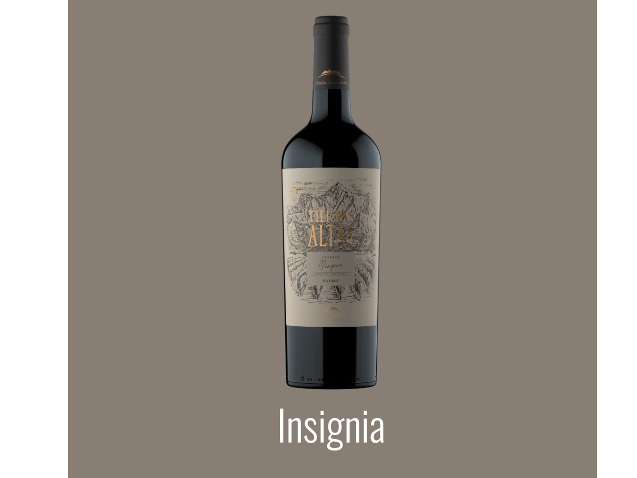 Tierras Altas Malbec Reserva Insignia