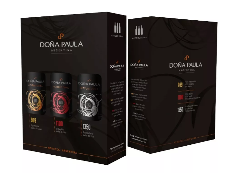 Tripack Vinos Altitud Doña Paula