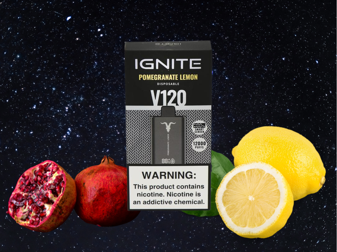 IGNITE V120 POMEGRANATE LEMON