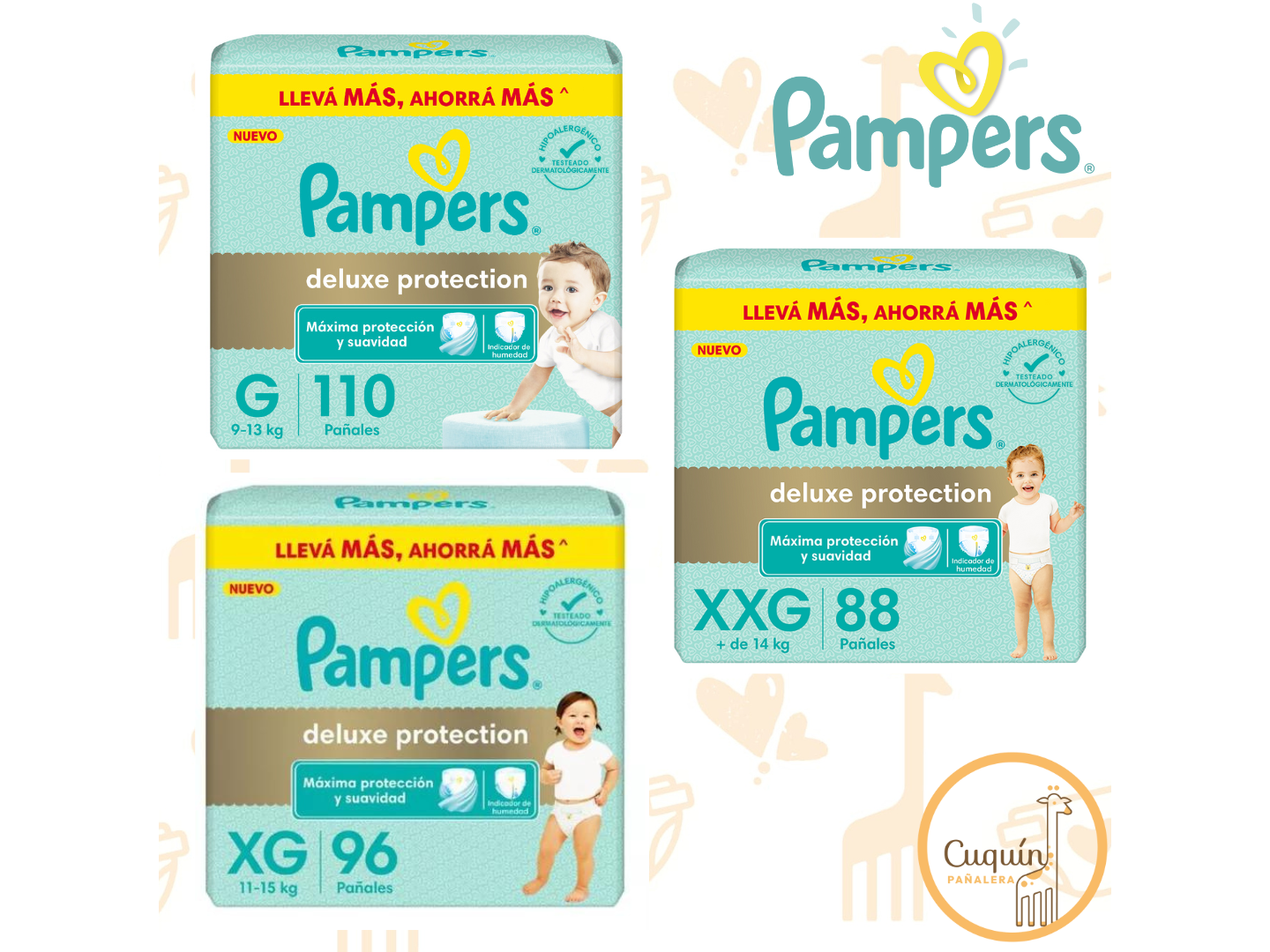 Pampers Deluxe Protection Pack