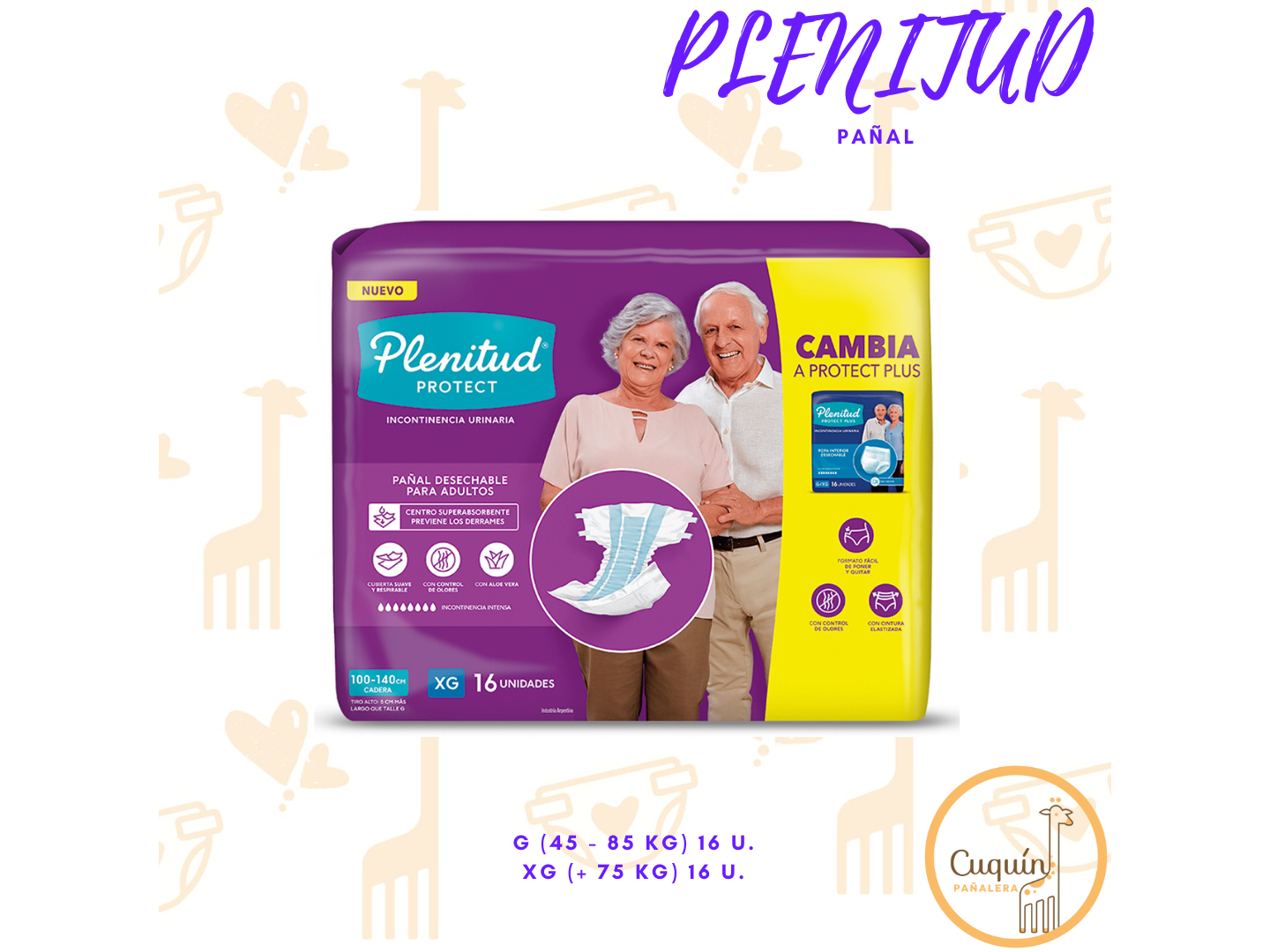 Plenitud Protect Pañal