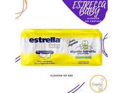 Estrella Algodon Precortado x 100 Grs