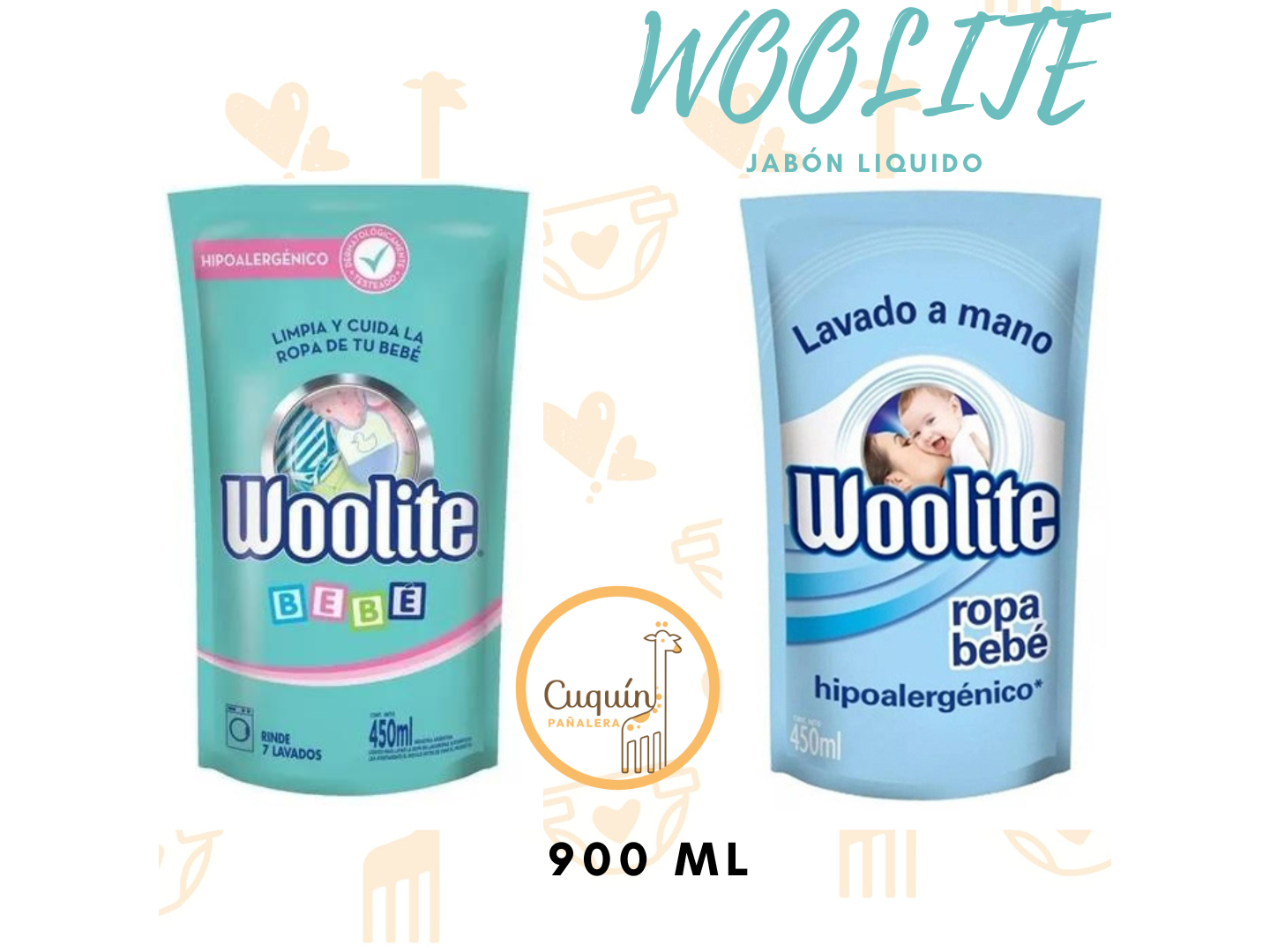 Woolite Jabon Liquido x 900 ML